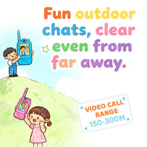 Set <span class=keywords><strong>de</strong></span> Comunicación Interactivo para Niños, Walkie Talkie con WiFi para una Comunicación Divertida en Tiempo Real con Amigos y Familia - Product Image 6