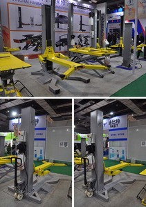 קל משקל עמודה ניידת מעלית משלוח מהיר רכב שחרור חשמלי רכב מעלית מנוע פוסט אחד נייד - Product Image 3