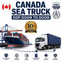Agente de Transporte Marítimo LCL Económico de China a Canadá DDP con Servicio Profesional de Transporte Terrestre