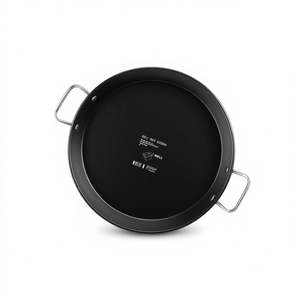 Élégante Poêle à Paella en Fonte Émaillée de 50 cm – Essentiel de Cuisine avec Revêtement Émaillé Durable et Poignée en Acier Inoxydable - Product Image 2