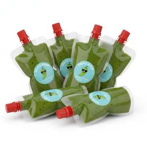 Sachet découpé en forme de bouteille imprimé sur mesure pour l'emballage individuel de ketchup, de <span class=keywords><strong>moutarde</strong></span> et de sauces - Product Image 3