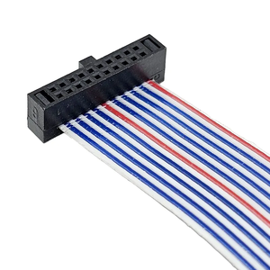 สายแบน IDC และสายเคเบิลอิเล็กทรอนิกส์ 14 พิน ชุดสายเคเบิล IDC พร้อมขั้วต่อ JST IDC - Product Image 4