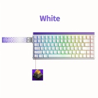 Clavier mécanique de jeu AULA HERO84HE filaire USB RGB 8000Hz, nouveau clavier en plastique, RT0.01mm 8Khz 128Khz