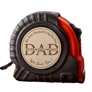 Misura di nastro personalizzato personalizzato per i regali di anniversario del giorno del papà per lui marito fidanzato o papà