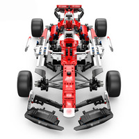 Rastar 1:8 Modèle de voiture en blocs de construction 94400 DIY MOC Véhicule en briques High-Tech City Sport Super Racing Jouet miniature pour enfants et adultes