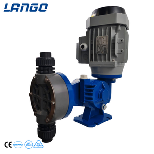 Bomba dosificadora de diafragma mecánica de ácido solvente GX400 con reductor de velocidad de engranaje helicoidal de diafragma de PTFE para <span class=keywords><strong>tratamiento</strong></span> de agua - Product Image 6