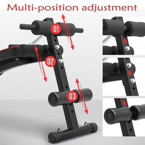 <span class=keywords><strong>Banc</strong></span> de fitness réglable personnalisé pour usage domestique, équipement d'exercice mécanique pour entraînement abdominal, <span class=keywords><strong>musculation</strong></span>, rangement, rack à squats - Product Image 4