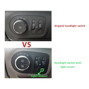 Interruptor Automático de Encendido y Apagado de Luces <span class=keywords><strong>para</strong></span> Chevrolet Cruze, Opel <span class=keywords><strong>Corsa</strong></span>, Buick Verano, Sensor de Faros Delanteros, Control de Luces de Larga Distancia - Product Image 2