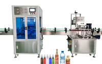 Machine de remplissage linéaire automatique pour shampooing à l'eau de javel, autres produits chimiques, emballage pour l'industrie des boissons avec composant moteur à noyau de verre