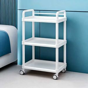 Chariot de Salon de Beauté, Étagère de Rangement, Chariot à Outils pour Chirurgie Plastique Avancée, Chariot Mobile Poussé à la Main pour la Beauté - Product Image 2