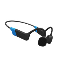 IPX-8 entraîneur de natation parler tête entraînement de natation casque sans fil étanche conduction osseuse talkie-walkie écouteur