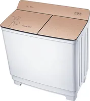 Lave-linge semi-automatique à double cuve en acier inoxydable, 15 kg, chargement par le haut, vente chaude