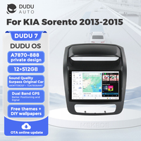 DUDUAUTO para KIA Sorento 2013-2015, Sistema Multimedia Android Modificado para Auto, Navegación Bluetooth, Carplay, Pantalla de Visión Trasera