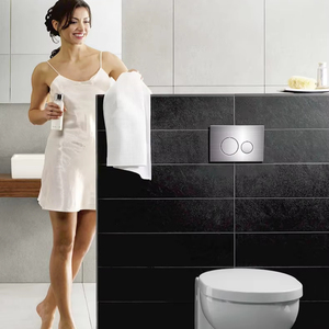 Nút kép HDPE giấu bể nhà vệ sinh bể gần với thiết kế Đức và chất lượng Đức cho phòng tắm sử dụng - Product Image 3