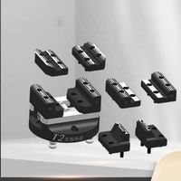 Pince spéciale haute précision 5 axes 4 axes WS-D210, dureté, vente directe du fabricant, pince CNC avec étau auto-centrant