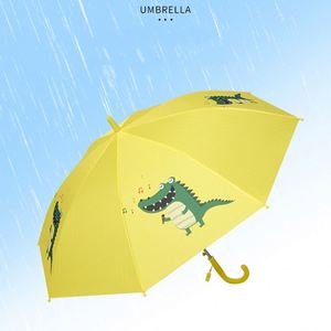 Phim hoạt hình dài tay cầm Ô trẻ em dễ thương sinh viên bán tự động in kỹ thuật số trẻ em ô dù động vật - Product Image 3