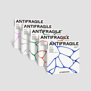 LE SSERAFIM - มินิอัลบั้มชุดที่ 2 [ANTIFRAGILE] (รุ่น COMPACT) โปสเตอร์ซีดี สติกเกอร์ โฟโต้บุ๊ค อัลบั้ม เคป๊อป - Product Image 1