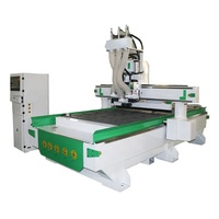 Routeur CNC 3 axes ATC 1325 de conception européenne avec moteur servo hybride et système de contrôle Syntec/RichAuto pour la découpe/gravure du bois et de l'acrylique