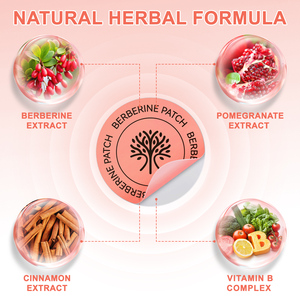 Acentiallabs Private Label OEM 30 Pack Vitality Nutritional <span class=keywords><strong>Weight</strong></span> <span class=keywords><strong>Loss</strong></span> Vegan Berberine Transdermal Patches untuk Wanita - Product Image 2