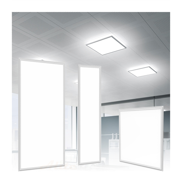 Ceiling LED Panel 0-10V Dimmable 25W-70W 2x2 2x4 Industrial Style Backlit Panel Light