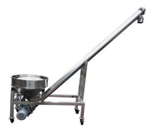 स्वत: पोर्टेबल मोबाइल खाद्य ग्रेड हॉपर चीनी पेंच कन्वेयर फीडर - Product Image 4