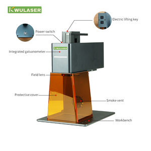 IDY 2-in-1 Dual-Laser-Graviergerät Tragbarer 2W Faserlaser und 10W Blauer Laser-Gravierer für Holz Acryl Lasergravurmaschinen - Product Image 3