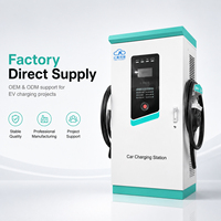 Cargador Rápido de CC de 60KW con Doble Conector y OCPP 1.6 para Flotas Comerciales y Estaciones de Carga de Vehículos Eléctricos - Proveedor IP54
