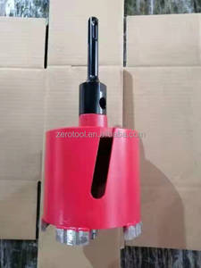 Kit de forets diamantés secs Diamtool 3 pièces à rainure 68/72/82 mm avec SDS Plus pour mur en brique et surface souple - Product Image 2