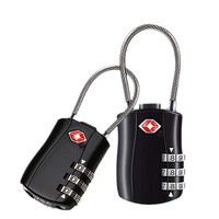 Mini cadenas à combinaison à 3 chiffres approuvé par la TSA, cadenas pour bagages de voyage, école, gymnase