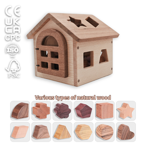 Caja <span class=keywords><strong>de</strong></span> Bloques <span class=keywords><strong>de</strong></span> Construcción <span class=keywords><strong>de</strong></span> Madera Runwood, Logotipo Personalizado, Juguetes <span class=keywords><strong>de</strong></span> Madera Montessori, Educación Temprana, Juego <span class=keywords><strong>de</strong></span> Regalo <span class=keywords><strong>de</strong></span> Juguetes <span class=keywords><strong>de</strong></span> Combinación <span class=keywords><strong>de</strong></span> Formas Geométricas - Product Image 1