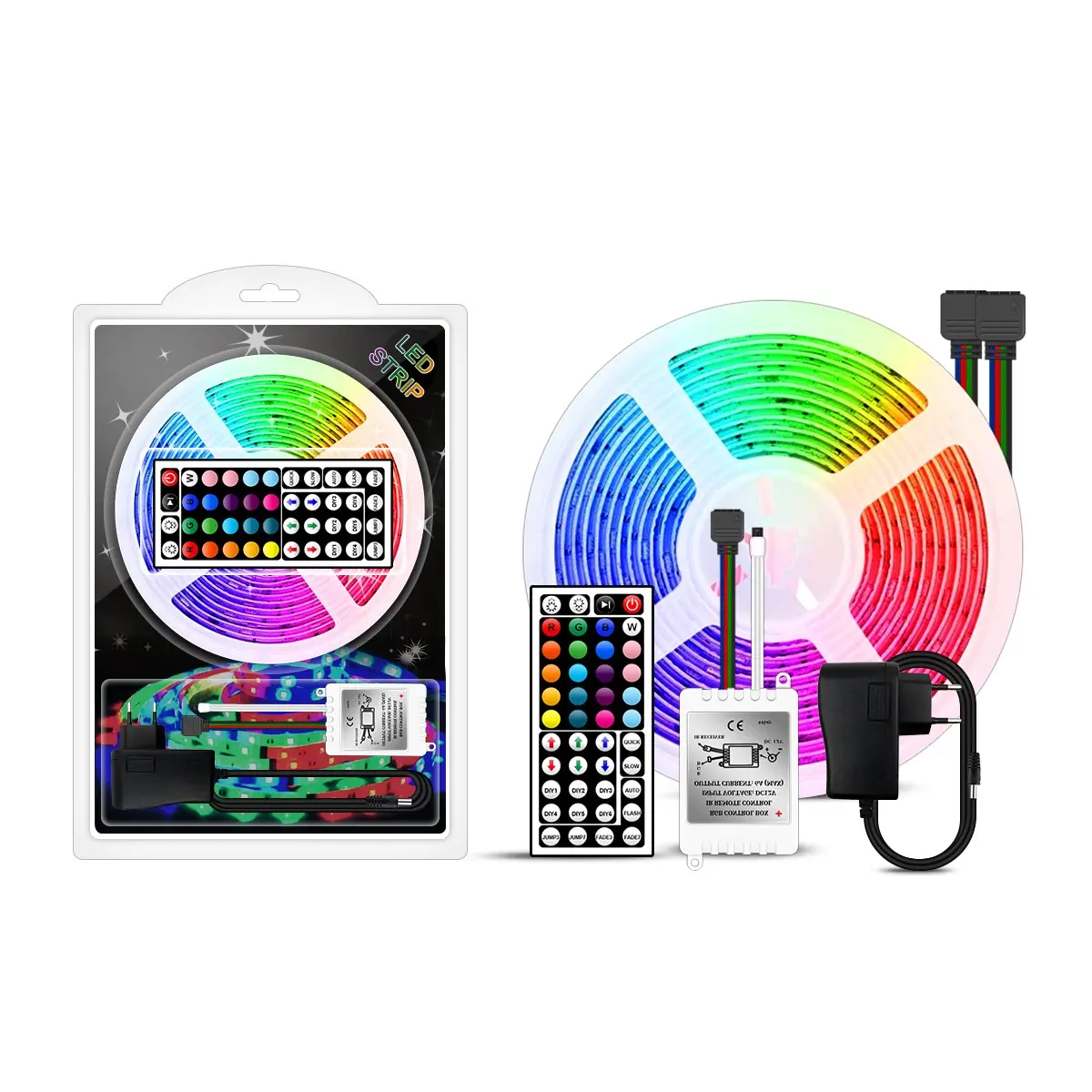 Home Decoration LED Light Strip 2835RGB Light Set Marquee Strip Party Decoration Light Strip