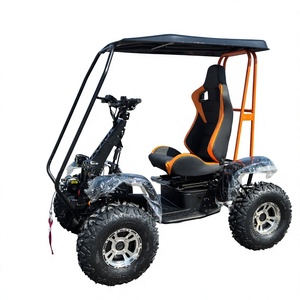 <span class=keywords><strong>Quad</strong></span> électrique tout-terrain 4 roues pour adultes, <span class=keywords><strong>6000W</strong></span> 60V 50Ah 4x4, avec toit, pour la chasse et le camping - Product Image 3