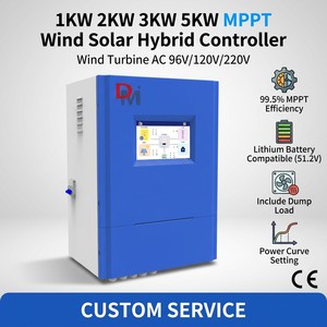 ตัวควบคุม MPPT สำหรับกังหันลมบ้าน 2KW 96V AC สำหรับระบบกักเก็บพลังงานภายในบ้าน - Product Image 2