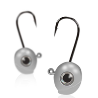 Hameçons Mustad Lead Jighead 1g 1.7g 3g pour la pêche aux vers, leurres souples pour poissons d'eau salée, matériel de pêche en mer et sur la plage