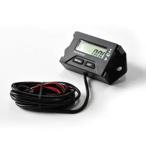 Runelader LCD бензиновый индуктивный тахометр/счетчик часов для ATV мотокросса UTV генераторов, косилок, модельных лодок, мотоциклов, скутеров,