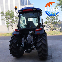 Tracteur à roues 4x4 de haute qualité Coc Ce 75HP avec cabine à vendre