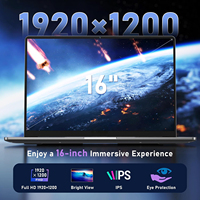 Ordinateur portable 16 pouces, 16 Go de RAM, 512 Go de SSD, Ultrabook, ordinateur portable I7