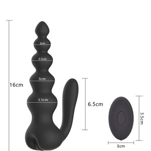 Masturbatore Maschile Impermeabile con Telecomando Zhongtong, Massaggiatore Prostatico, Ritardante per Rapporti Sessuali, Plug Anale Posteriore - Product Image 1