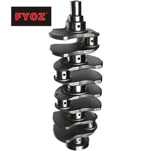 Crankshaft untuk Komatsu Loader Backhoe WB93R-2 WB97S-2 WB97R-2 WB150 dengan Mesin S4D106, Suku Cadang Pengganti S4D106 - Product Image 2