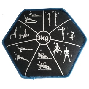 KWO Juego de Pesas Portátiles Negras de 2 kg para Gimnasio, Deportes, Ejercicio, Entrenamiento, Fitness, Venta al por Mayor - Product Image 4