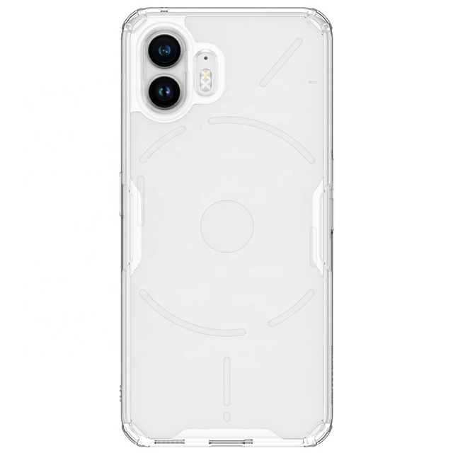 Nillkin Durable Phone case clear PC+TPU With Airbags Transparent case High Quality Lens Camera Protector case for Nothing Phone2