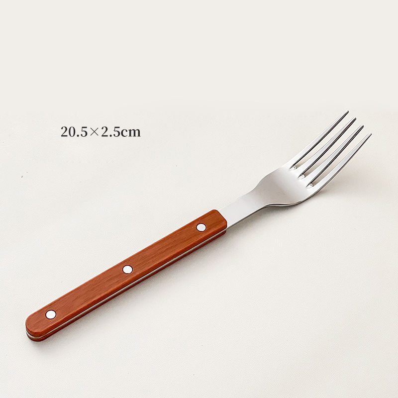 ส้อมมื้อเย็นกาแฟอ่อน