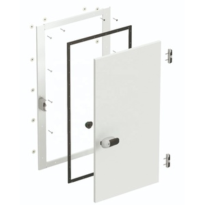 Puerta Batiente Manual de Diseño Industrial para Cámaras Frigoríficas, Congeladores, Cocinas, Almacenes y Supermercados, Acabada - Product Image 2