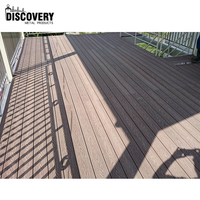 Dalles de terrasse modernes en WPC à pose facile – Revêtement de sol composite bois-plastique WPC