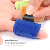 Attelle de Stabilisation des Doigts Respirante et Réglable en Velcro, en Tissu OK et Alliage d'Aluminium, Conception Détachable pour le Soulagement de la Douleur du Doigt Exaspéré