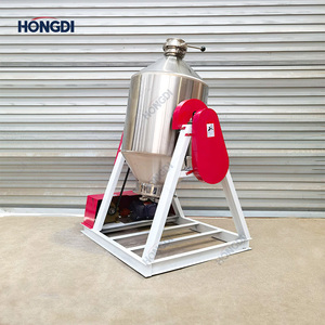 Versatile Industrial 200kg Double Cone <b>Blender</b> with Motor & Gearbox for Chemical & Food Processing - Product Image 6
