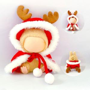 Muñeca Traje <span class=keywords><strong>de</strong></span> falda <span class=keywords><strong>de</strong></span> Halloween Juguete <span class=keywords><strong>de</strong></span> dibujos animados Capa <span class=keywords><strong>de</strong></span> Navidad Sombrero y calabaza Hecho <span class=keywords><strong>de</strong></span> felpa Ropa <span class=keywords><strong>de</strong></span> muñeca acogedora y Linda - Product Image 3