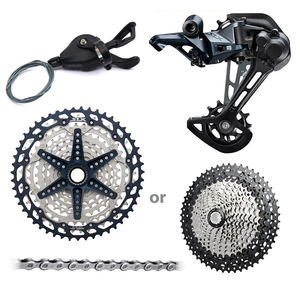 Grupo de Bicicleta de Montaña SHIMANO SLX <span class=keywords><strong>M7100</strong></span> 12s, SL+RD+<span class=keywords><strong>CS</strong></span>+CN, 12 Velocidades, Cambio, Desviador Trasero, Microspline, Volante, Pieza de Bicicleta - Product Image 1