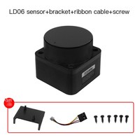 Capteur LiDAR LD06-DTOF Raspberry Pi 3B+/4B, module radar pour robot NVIDIA ROS
