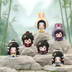 กล่องขายส่ง 12 กล่อง ฟิกเกอร์อนิเมะ MINIDOLL ตัวละครจากเรื่อง The <span class=keywords><strong>Master</strong></span> of Diabolism ยุน เซิน อี้ เมิ่ง วัสดุไวนิลนิ่ม แม่เหล็กดูดติด กล่องสุ่ม ของสะสม - Product Image 1